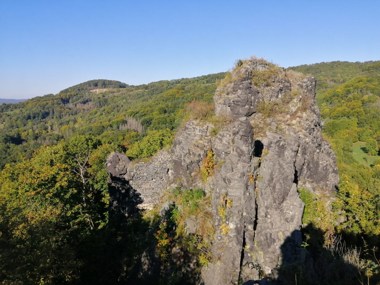 Vrabinec - zřícenina